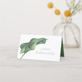 Tropiskt eskort, tropiska bröllop placeringskort