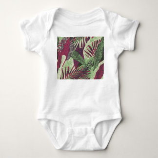 Tropiskt exotiskt: Trendig Grönt utan sömn T Shirt