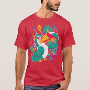 Tropiskt fågel Älskare Ornithology Bird Watcher Ex T Shirt