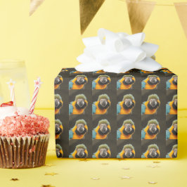Tropiskt fågelskydd Anpassningsbar Gift Wrapping P Presentpapper