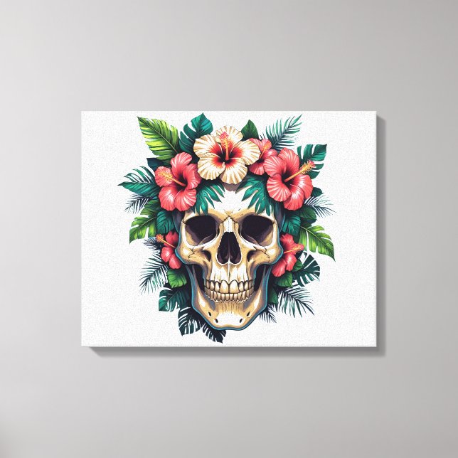 Tropiskt fall: Bloom & Bone Canvastryck (Framsida)