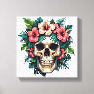 Tropiskt fall: Bloom & Bone Canvastryck