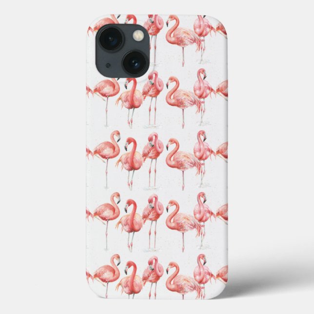 Tropiskt | Familj Flamingos (Baksida)