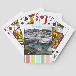 Tropiskt Färg på Bermuda-uppspelningskort Spel Kort