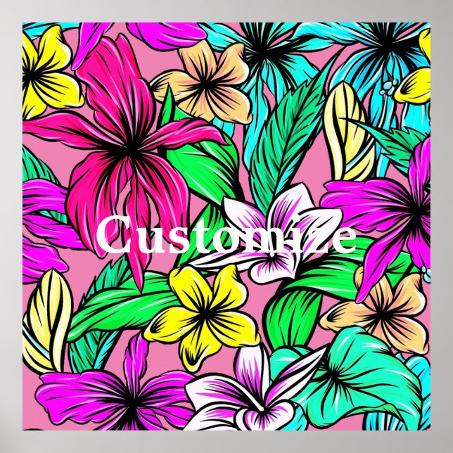 Tropiskt flödesblandat Thunder_Cove Poster (Framsidan)