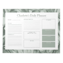 Tropiskt flytande Anpassningsbar Daily Desk Planne