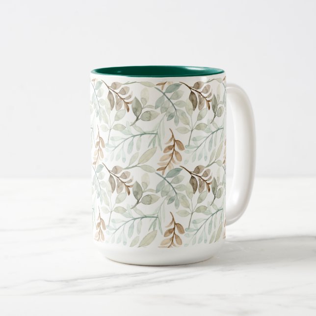 Tropiskt flytande Två-Tonad mugg (Framsida höger)