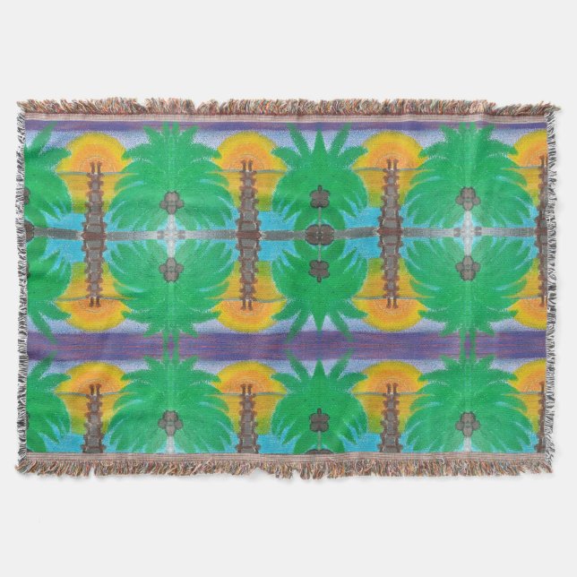 Tropiskt flytt filt (Framsidan)