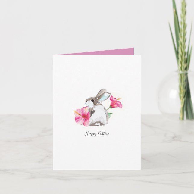 Tropiskt födelsedagskort Påsk Helgkort (Framsida)