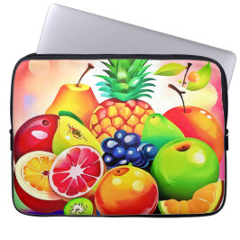 Tropiskt fruktsortiment laptop fodral