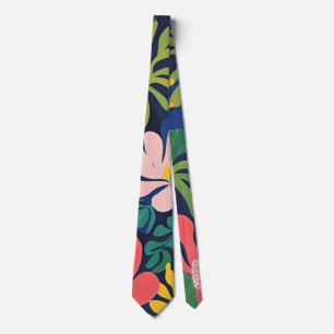 Tropiskt Garden Modern Expressionism Artwork Slips