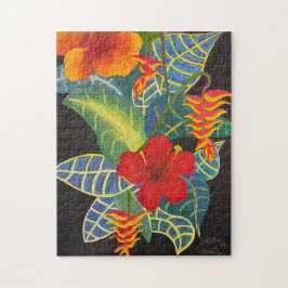 Tropiskt Ginger Flower Puzzle @3dudes1life Pussel