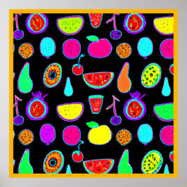 Tropiskt glödutfall poster