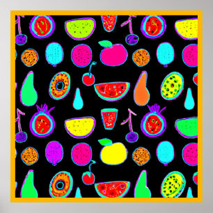 Tropiskt glödutfall poster