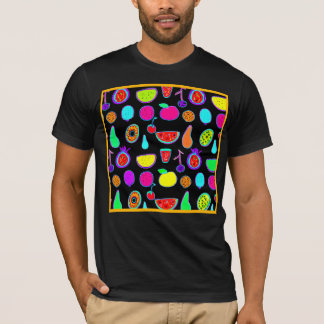 Tropiskt glödutfall t shirt