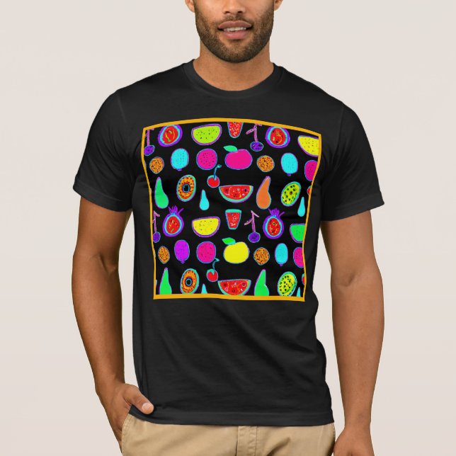 Tropiskt glödutfall t shirt (Framsida)