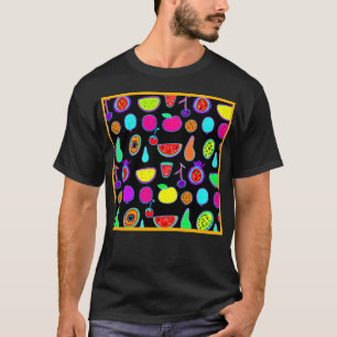Tropiskt glödutfall t shirt