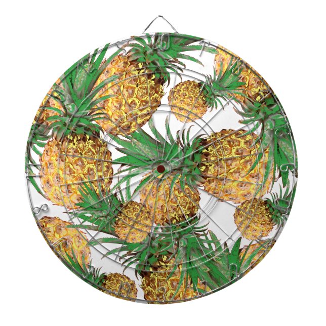 Tropiskt Goda Ananas Mönster Darttavla (Framsidan)