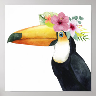 Tropiskt halo - Toucan Poster