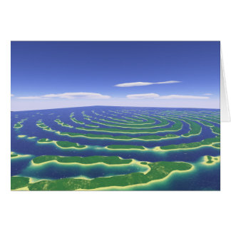 Tropiskt Hälsningskort