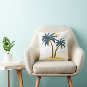 Tropiskt Handflatan i den tropiska kejsarblocket C Kudde