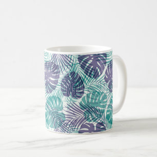 Tropiskt Handflatan-kaffe Mugg
