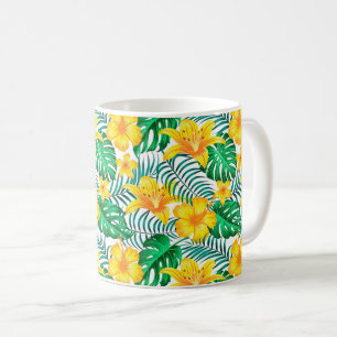 Tropiskt Handflatan-kaffe Mugg