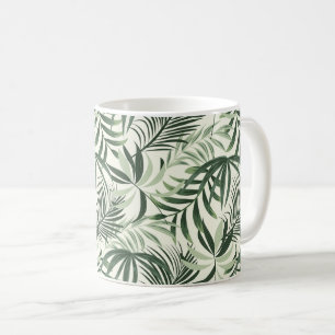 Tropiskt Handflatan-kaffe Mugg