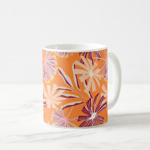 Tropiskt Handflatan-kaffe Mugg