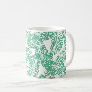 Tropiskt Handflatan-kaffe Mugg