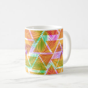 Tropiskt Handflatan-kaffe Mugg