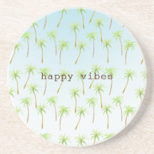 Tropiskt Handflatan Träd vattenfärg