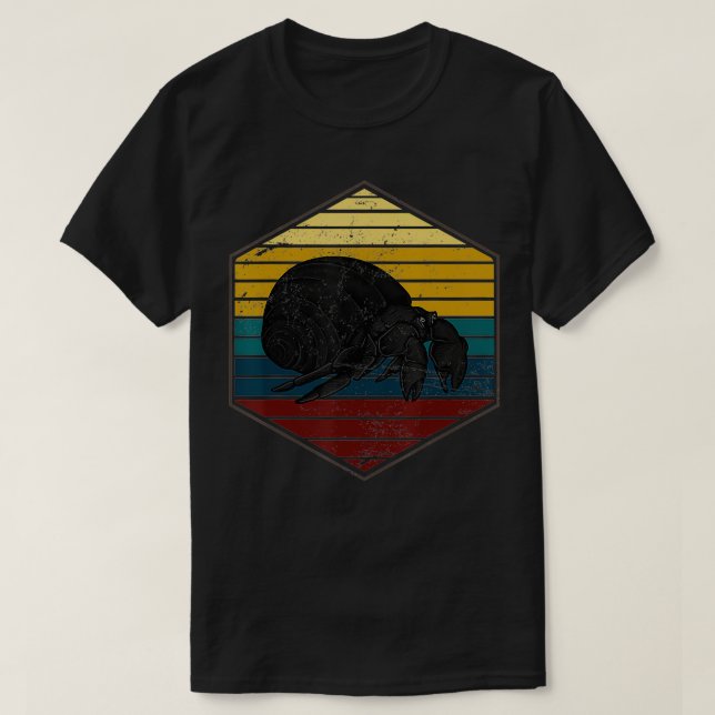 Tropiskt havsåterstodsgift Hermit Aquarist T Shirt (Design framsida)