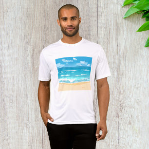 Tropiskt havsbottenområde Kustlandskap T Shirt