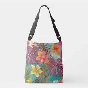 Tropiskt hawaiian aloha print axelväska