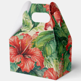 Tropiskt hawaiiskt tryck presentaskar