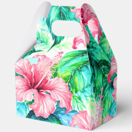 Tropiskt hawaiiskt tryck presentaskar