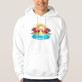 Tropiskt hooded Sweatshirt