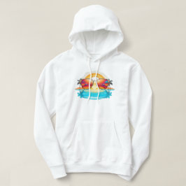 Tropiskt hooded Sweatshirt