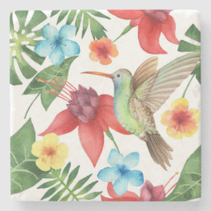 Tropiskt hummingbird 2 underlägg sten