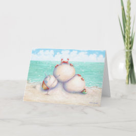 Tropiskt jokerkort helgkort