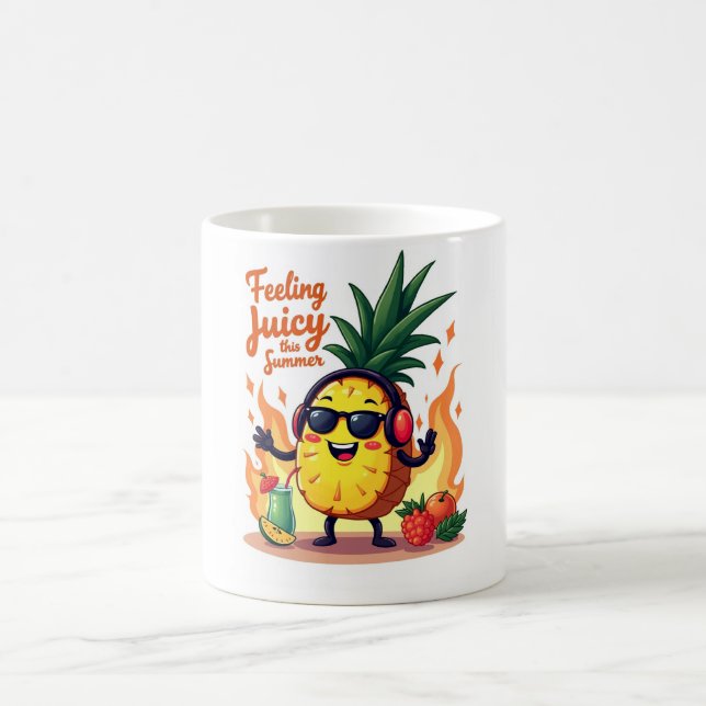 Tropiskt juicy Pineapple Sommar Mugg (Center)