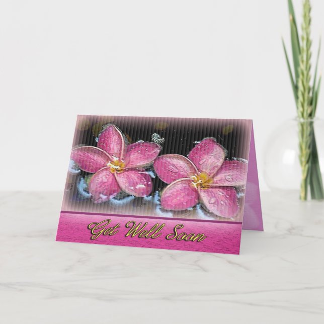 Tropiskt källkort kort (Framsida)