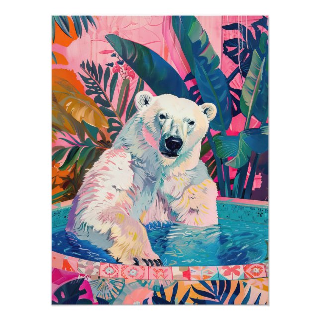 Tropiskt kuvert fototryck (Framsidan)