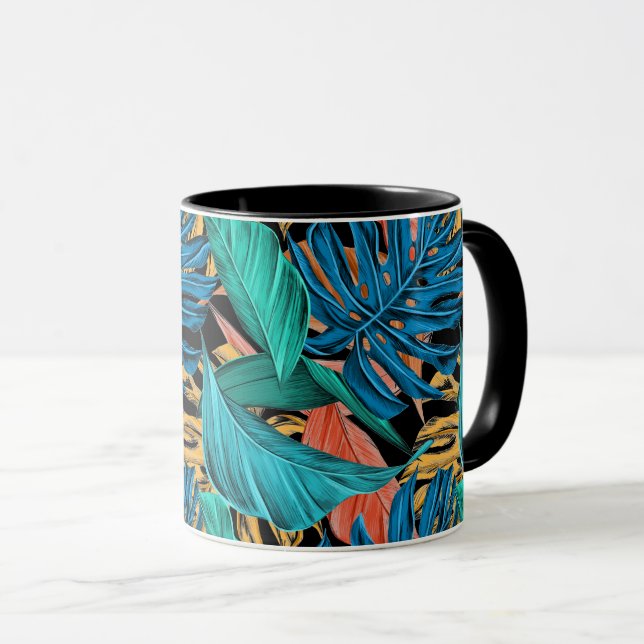 Tropiskt läderjungle mugg (Framsida höger)