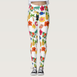 Tropiskt Leggings