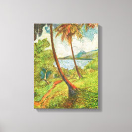 Tropiskt liggande i Martinique (Charles Laval) Canvastryck