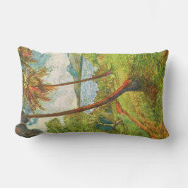 Tropiskt liggande i Martinique (Charles Laval) Lumbarkudde