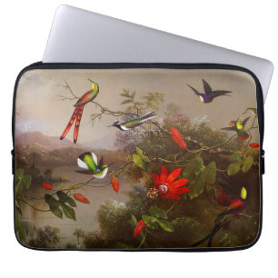 Tropiskt liggande med tio Hummingbird Heade Laptop Fodral
