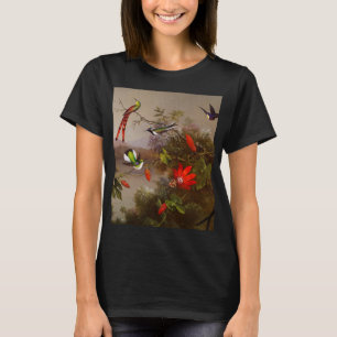 Tropiskt liggande med tio Hummingbird Heade T Shirt